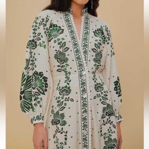 Farm rio forest soul off white maxi